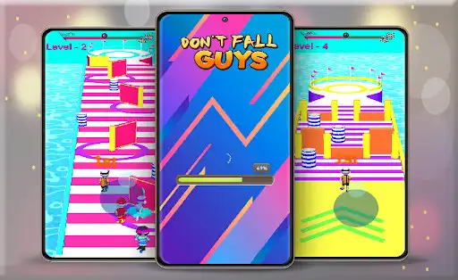Play Fall Run Guys - Royale Race as an online game Fall Run Guys - Royale Race with UptoPlay