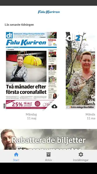 Play Falu-Kuriren e-tidning  and enjoy Falu-Kuriren e-tidning with UptoPlay