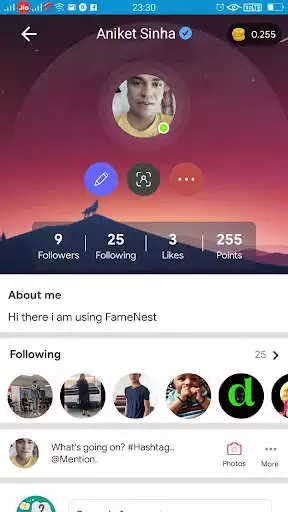 Play FameNest - Social Media App as an online game FameNest - Social Media App with UptoPlay