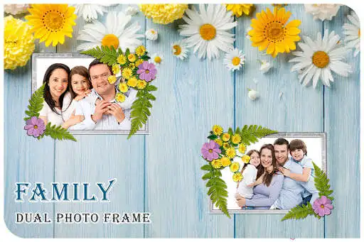 Play Family Dual Photo Frame as an online game Family Dual Photo Frame with UptoPlay