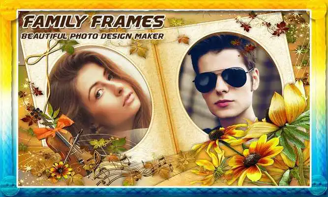 Play Family Dual Photo Frames - Family Editor