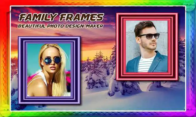 Play Family Dual Photo Frames - Family Editor