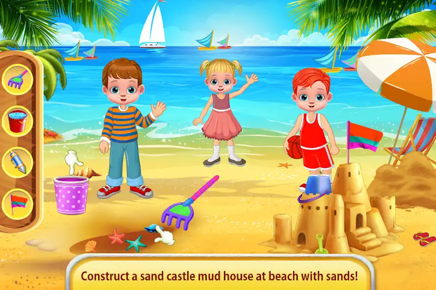Play Family on Summer Holidays Trip as an online game Family on Summer Holidays Trip with UptoPlay