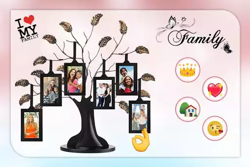 Play Family photo frame as an online game Family photo frame with UptoPlay