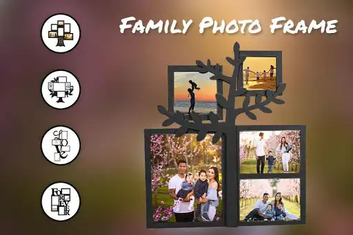 Play Family Photo Frame: Tree Photo Collage Frame Maker  and enjoy Family Photo Frame: Tree Photo Collage Frame Maker with UptoPlay