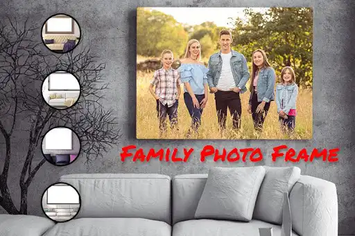 Play Family Photo Frame: Tree Photo Collage Frame Maker as an online game Family Photo Frame: Tree Photo Collage Frame Maker with UptoPlay