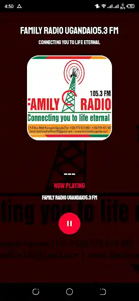 Play Family Radio Uganda 105.3fm as an online game Family Radio Uganda 105.3fm with UptoPlay