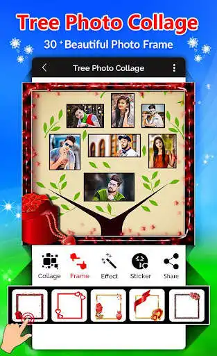 Play Family Tree Collage - Photo Collage as an online game Family Tree Collage - Photo Collage with UptoPlay