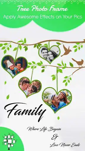 Play Family Tree Photo Frames - Tree Photo Collage  and enjoy Family Tree Photo Frames - Tree Photo Collage with UptoPlay
