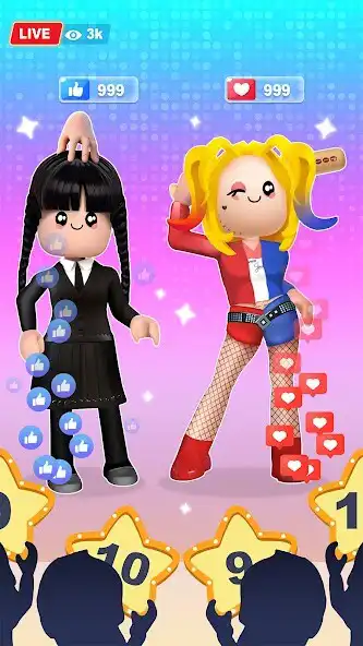 Play Famous Dress Up: Fashion Games as an online game Famous Dress Up: Fashion Games with UptoPlay