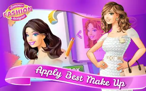 Play Famous Fashion Designer Dressup Game as an online game Famous Fashion Designer Dressup Game with UptoPlay