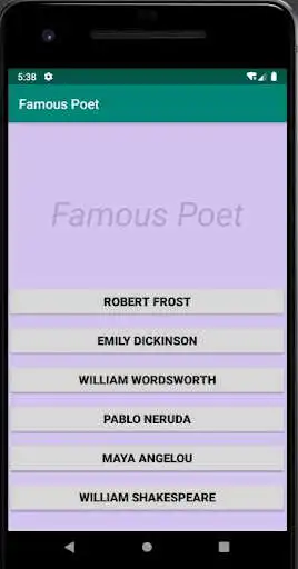 Play Famous Poet  and enjoy Famous Poet with UptoPlay
