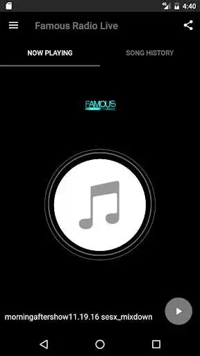 Play APK Famous Radio Live  and enjoy Famous Radio Live with UptoPlay com.radioco.m43b4e0898