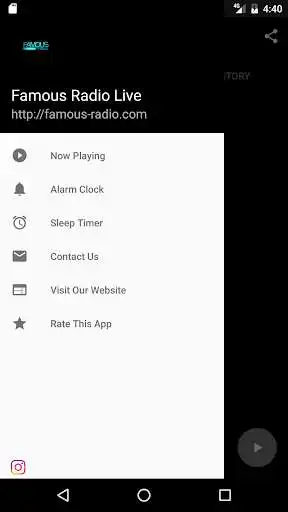 Play APK Famous Radio Live  and enjoy Famous Radio Live with UptoPlay com.radioco.m43b4e0898
