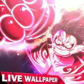 Free play online Fanart Monkey D Luffy Gear Fourth Live Wallpaper APK