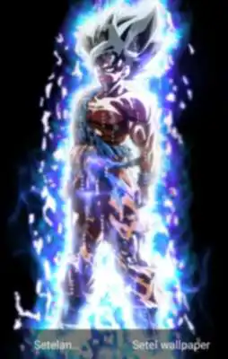 Play Fanart Ultra Instinct Songok Live Wallpaper