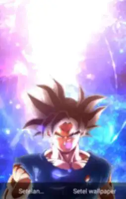 Play Fanart Ultra Instinct Songok Live Wallpaper
