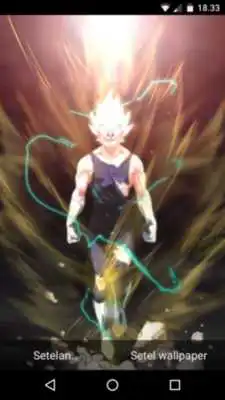 Play Fanart Vegeta Ultimate Super Saiyan Live Wallpaper