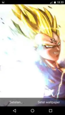 Play Fanart Vegeta Ultimate Super Saiyan Live Wallpaper