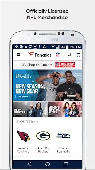 Play Fanatics NFL  and enjoy Fanatics NFL with UptoPlay