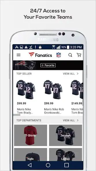 Play Fanatics NFL as an online game Fanatics NFL with UptoPlay