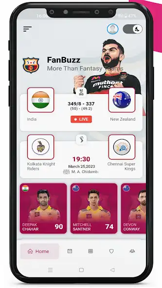 Play FanBuzz Fantasy Dream Team 11  and enjoy FanBuzz Fantasy Dream Team 11 with UptoPlay