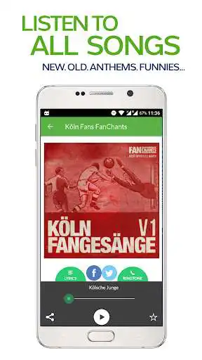 Play FanChants: Cologne Fans Songs & Chants as an online game FanChants: Cologne Fans Songs & Chants with UptoPlay