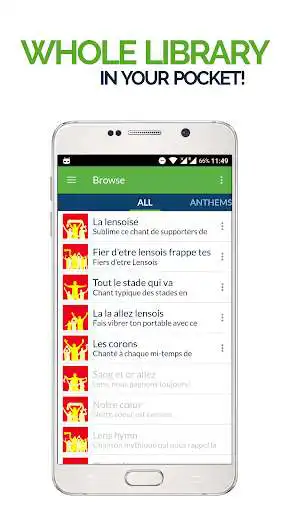 Play FanChants: Lens Fans Songs & Chants  and enjoy FanChants: Lens Fans Songs & Chants with UptoPlay