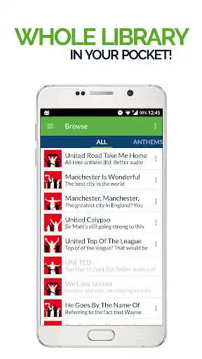 Play FanChants: Manchester Utd Fans Songs & Chants  and enjoy FanChants: Manchester Utd Fans Songs & Chants with UptoPlay