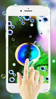 Play Fanciful Bubble Live Wallpaper