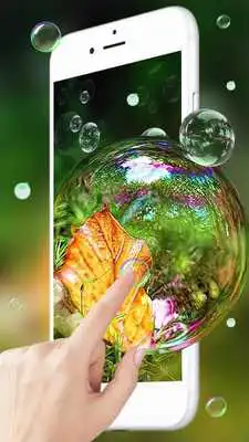 Play Fanciful Bubble Live Wallpaper