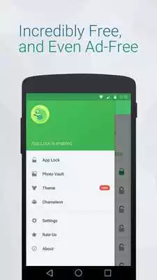 Play Fancy Blue: App Lock Theme