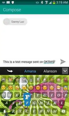 Play Fancy Emoji Keyboard Theme