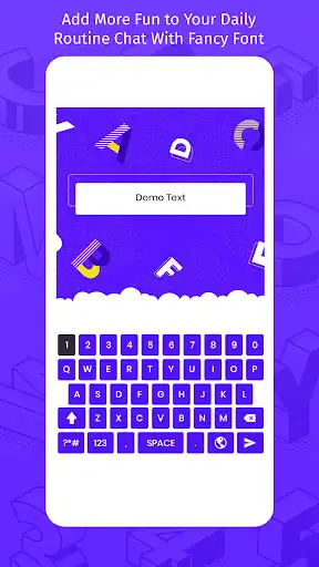 Play Fancy Fonts Keyboard as an online game Fancy Fonts Keyboard with UptoPlay