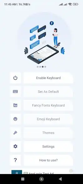 Play Fancy Keyboard Fonts Emoji  and enjoy Fancy Keyboard Fonts Emoji with UptoPlay