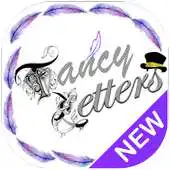 Free play online Fancy Letter Wallpaper Maker APK