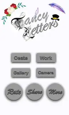 Play Fancy Letter Wallpaper Maker Play Fancy Letter Wallpaper Maker