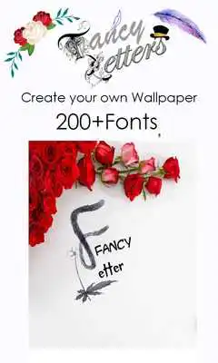 Play Fancy Letter Wallpaper Maker Play Fancy Letter Wallpaper Maker