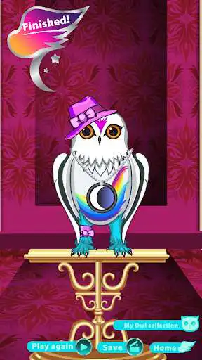Play Fancy Owl - Dress Up Game