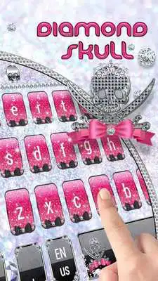 Play Fancy Pink Diamond skull skin