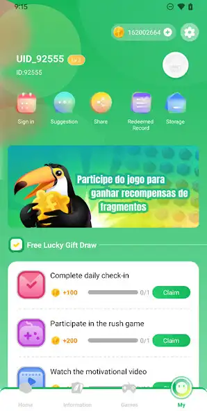 Play Fancy Rush-Games  Rewards as an online game Fancy Rush-Games  Rewards with UptoPlay