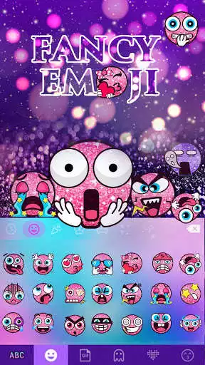 Play Fancy SMS Free Emoji Keyboard as an online game Fancy SMS Free Emoji Keyboard with UptoPlay