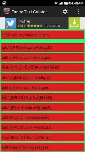 Play Fancy Text Creator as an online game online Fancy Text Creator with UptoPlay com.bb.fancytextcreator Play Fancy Text Creator as an online game Fancy Text Creator with UptoPlay