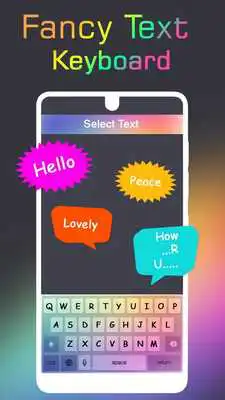 Play Fancy Text Keyboard