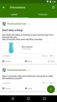Play FANDOM for: Cocktails