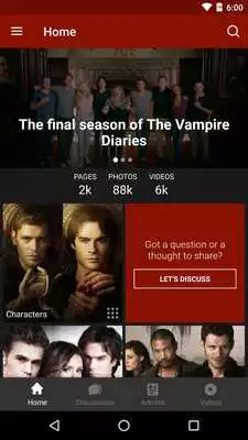 Play FANDOM for: Vampire Diaries Play FANDOM for: Vampire Diaries