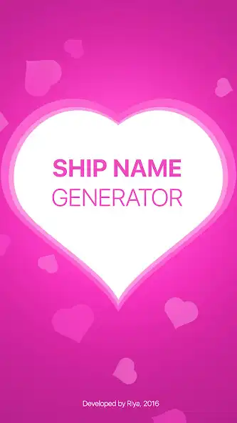 Play Fandom Ship Names Generator: Fluff and Fun