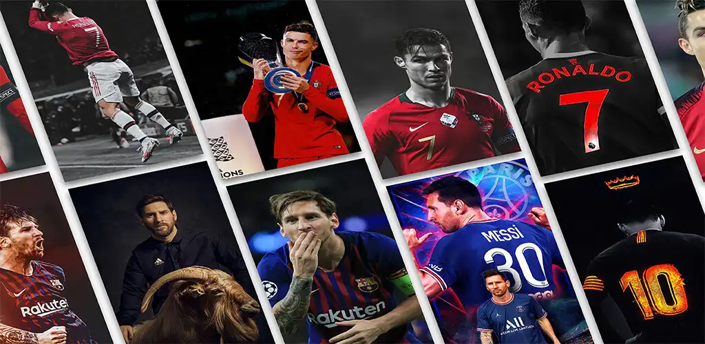 Play Fans Ronaldo Messi Wallpaper  and enjoy Fans Ronaldo Messi Wallpaper with UptoPlay
