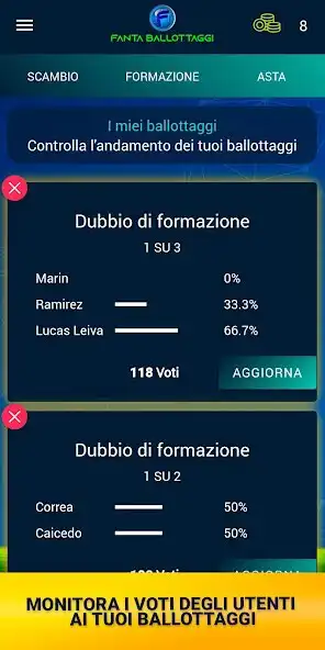 Play Fantaballottaggi Fantapazz as an online game Fantaballottaggi Fantapazz with UptoPlay