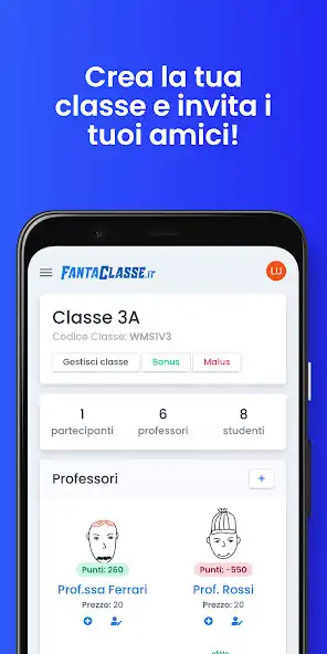 Play FantaClasse.it  and enjoy FantaClasse.it with UptoPlay